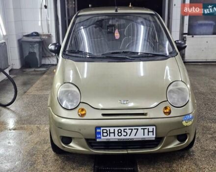 Желтый Дэу Матиз, объемом двигателя 0.8 л и пробегом 127 тыс. км за 1700 $, фото 2 на Automoto.ua