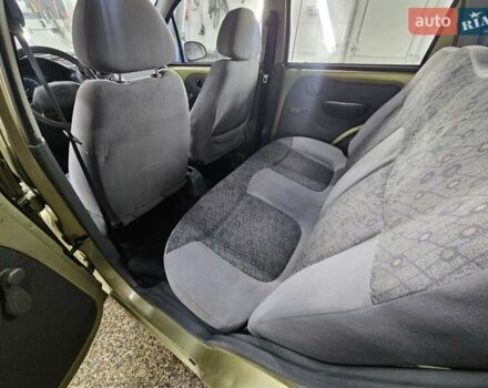 Желтый Дэу Матиз, объемом двигателя 0.8 л и пробегом 127 тыс. км за 1700 $, фото 8 на Automoto.ua