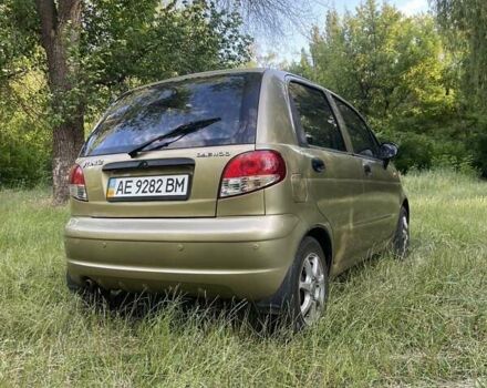 Желтый Дэу Матиз, объемом двигателя 0.8 л и пробегом 96 тыс. км за 3600 $, фото 2 на Automoto.ua