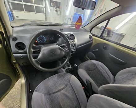 Желтый Дэу Матиз, объемом двигателя 0.8 л и пробегом 127 тыс. км за 1700 $, фото 7 на Automoto.ua