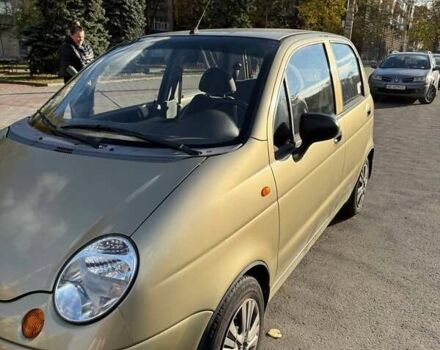 Желтый Дэу Матиз, объемом двигателя 0.8 л и пробегом 25 тыс. км за 3900 $, фото 4 на Automoto.ua
