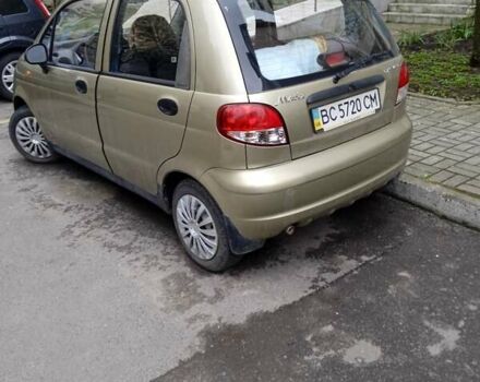 Желтый Дэу Матиз, объемом двигателя 0.8 л и пробегом 82 тыс. км за 2300 $, фото 2 на Automoto.ua