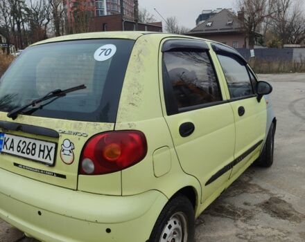 Жовтий Деу Матіз, об'ємом двигуна 0.8 л та пробігом 50 тис. км за 2600 $, фото 5 на Automoto.ua