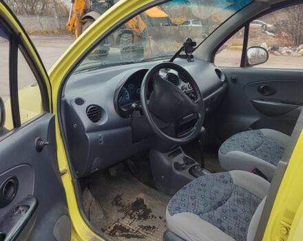 Жовтий Деу Матіз, об'ємом двигуна 0.8 л та пробігом 50 тис. км за 2600 $, фото 3 на Automoto.ua