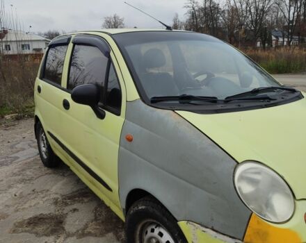 Жовтий Деу Матіз, об'ємом двигуна 0.8 л та пробігом 50 тис. км за 2600 $, фото 2 на Automoto.ua
