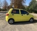Желтый Дэу Матиз, объемом двигателя 0.8 л и пробегом 93 тыс. км за 1700 $, фото 2 на Automoto.ua