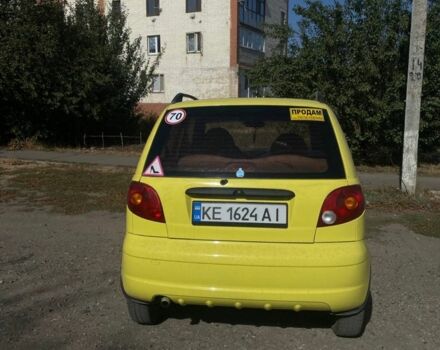 Желтый Дэу Матиз, объемом двигателя 0.8 л и пробегом 93 тыс. км за 1700 $, фото 1 на Automoto.ua