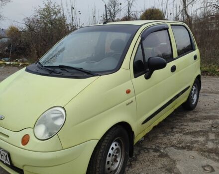 Жовтий Деу Матіз, об'ємом двигуна 0.8 л та пробігом 50 тис. км за 2600 $, фото 1 на Automoto.ua