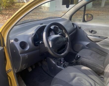 Дэу Матиз 2002 в Одессе на Automoto.ua Желтый Дэу Матиз, объемом двигателя 8 л и пробегом 138 тыс. км за 1350 $, фото 4 на Automoto.ua