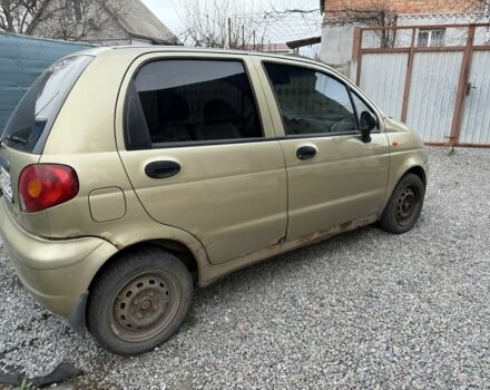 Жовтий Деу Матіз, об'ємом двигуна 0.8 л та пробігом 3 тис. км за 2400 $, фото 2 на Automoto.ua