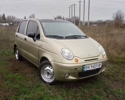 Жовтий Деу Матіз, об'ємом двигуна 0.8 л та пробігом 100 тис. км за 2700 $, фото 1 на Automoto.ua