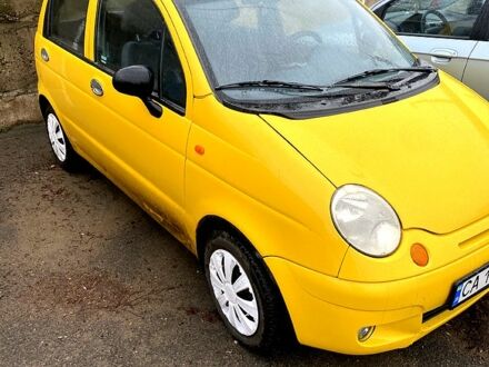 Дэу Матиз 2005 в Кривом Озере на Automoto.ua Желтый Дэу Матиз, объемом двигателя 8 л и пробегом 180 тыс. км за 2500 $, фото 1 на Automoto.ua