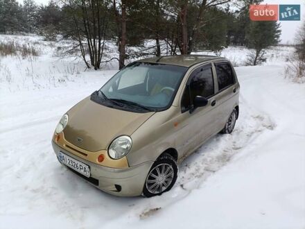 Желтый Дэу Матиз, объемом двигателя 0.8 л и пробегом 147 тыс. км за 1999 $, фото 1 на Automoto.ua