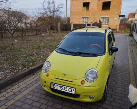 Жовтий Деу Матіз, об'ємом двигуна 0.8 л та пробігом 156 тис. км за 2200 $, фото 1 на Automoto.ua