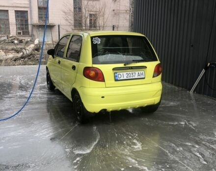 Жовтий Деу Матіз, об'ємом двигуна 0.8 л та пробігом 180 тис. км за 1500 $, фото 1 на Automoto.ua