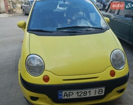 Желтый Дэу Матиз, объемом двигателя 0.8 л и пробегом 160 тыс. км за 1300 $, фото 1 на Automoto.ua