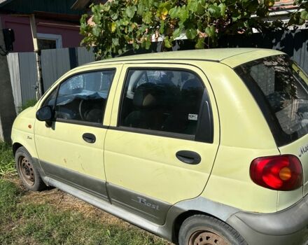 Жовтий Деу Матіз, об'ємом двигуна 0.8 л та пробігом 80 тис. км за 1300 $, фото 1 на Automoto.ua