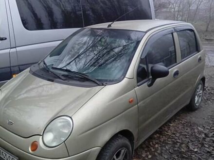 Желтый Дэу Матиз, объемом двигателя 0.8 л и пробегом 89 тыс. км за 3200 $, фото 1 на Automoto.ua