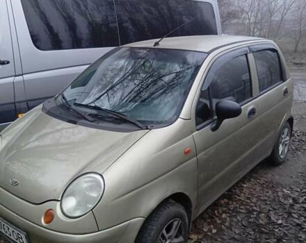 Желтый Дэу Матиз, объемом двигателя 0.8 л и пробегом 89 тыс. км за 3200 $, фото 1 на Automoto.ua