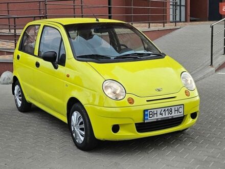 Жовтий Деу Матіз, об'ємом двигуна 0.8 л та пробігом 123 тис. км за 2950 $, фото 1 на Automoto.ua