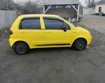 Желтый Дэу Матиз, объемом двигателя 0.8 л и пробегом 11 тыс. км за 2800 $, фото 1 на Automoto.ua