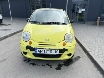Дэу Матиз 2007 в Запорожье на Automoto.ua Желтый Дэу Матиз, объемом двигателя 0.8 л и пробегом 113 тыс. км за 2000 $, фото 1 на Automoto.ua