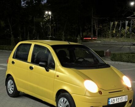 Жовтий Деу Матіз, об'ємом двигуна 0.8 л та пробігом 228 тис. км за 1350 $, фото 1 на Automoto.ua