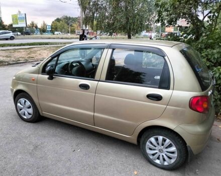 Желтый Дэу Матиз, объемом двигателя 0.8 л и пробегом 113 тыс. км за 2900 $, фото 1 на Automoto.ua