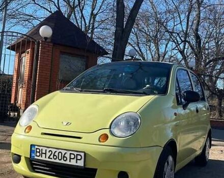 Желтый Дэу Матиз, объемом двигателя 0.8 л и пробегом 56 тыс. км за 2500 $, фото 1 на Automoto.ua