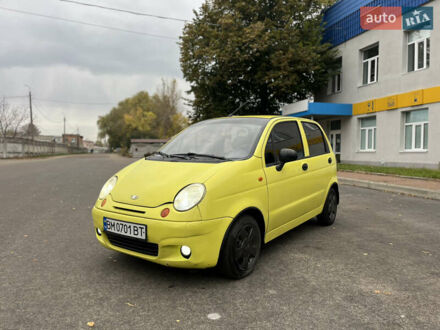 Дэу Матиз 2007 в Чернигове на Automoto.ua Желтый Дэу Матиз, объемом двигателя 0.8 л и пробегом 120 тыс. км за 2400 $, фото 1 на Automoto.ua