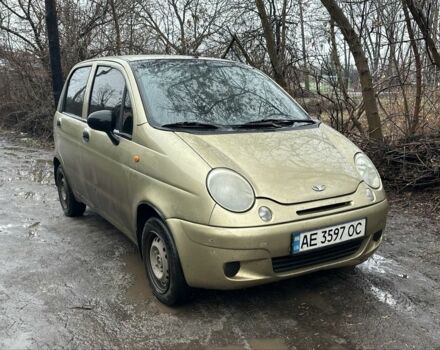 Желтый Дэу Матиз, объемом двигателя 0.8 л и пробегом 3 тыс. км за 1700 $, фото 1 на Automoto.ua