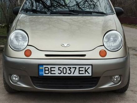 Дэу Матиз 2007 в Арбузинке на Automoto.ua Желтый Дэу Матиз, объемом двигателя 1 л и пробегом 154 тыс. км за 2700 $, фото 1 на Automoto.ua