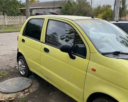 Жовтий Деу Матіз, об'ємом двигуна 0.8 л та пробігом 11 тис. км за 2100 $, фото 1 на Automoto.ua