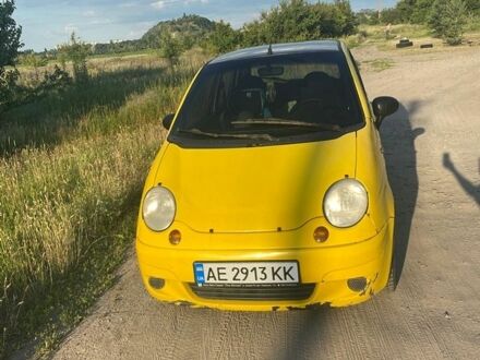 Желтый Дэу Матиз, объемом двигателя 0.8 л и пробегом 171 тыс. км за 1450 $, фото 1 на Automoto.ua