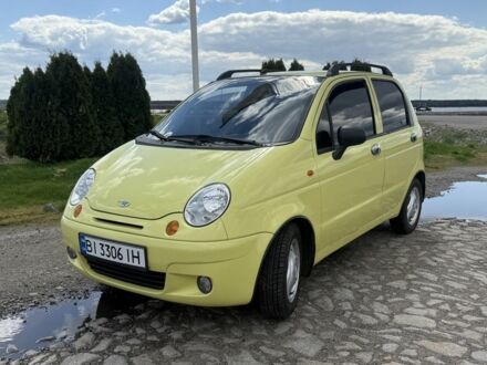 Дэу Матиз 2007 в Полтаве на Automoto.ua Желтый Дэу Матиз, объемом двигателя 0.8 л и пробегом 177 тыс. км за 3100 $, фото 1 на Automoto.ua
