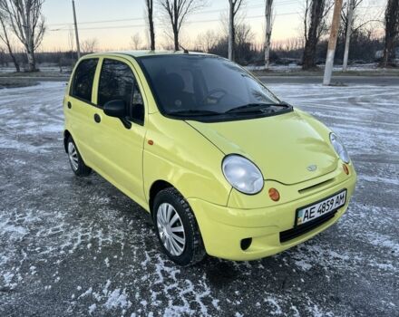 Желтый Дэу Матиз, объемом двигателя 0.8 л и пробегом 85 тыс. км за 1990 $, фото 1 на Automoto.ua