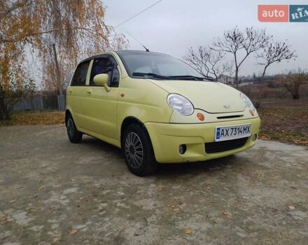 Жовтий Деу Матіз, об'ємом двигуна 0.8 л та пробігом 103 тис. км за 2700 $, фото 1 на Automoto.ua