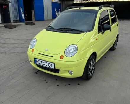Желтый Дэу Матиз, объемом двигателя 0.8 л и пробегом 95 тыс. км за 3300 $, фото 1 на Automoto.ua