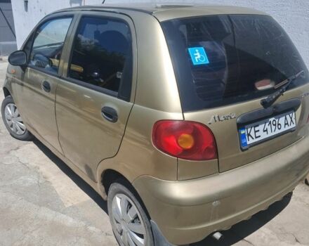 Желтый Дэу Матиз, объемом двигателя 0.8 л и пробегом 3 тыс. км за 1300 $, фото 1 на Automoto.ua