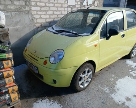 Жовтий Деу Матіз, об'ємом двигуна 0 л та пробігом 100 тис. км за 2000 $, фото 1 на Automoto.ua