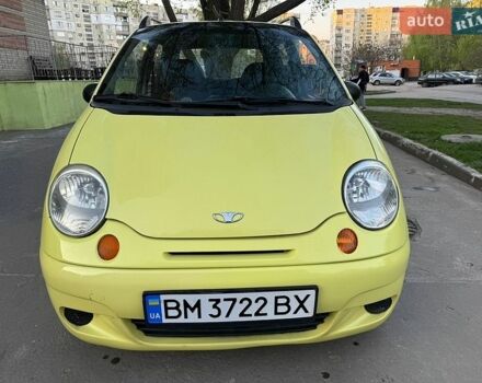 Желтый Дэу Матиз, объемом двигателя 0.8 л и пробегом 150 тыс. км за 1350 $, фото 1 на Automoto.ua