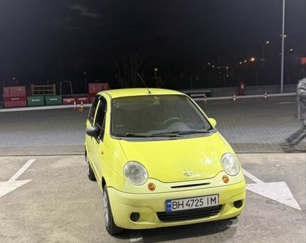 Желтый Дэу Матиз, объемом двигателя 0.8 л и пробегом 80 тыс. км за 2700 $, фото 1 на Automoto.ua