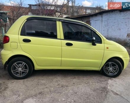Жовтий Деу Матіз, об'ємом двигуна 0.8 л та пробігом 138 тис. км за 2900 $, фото 1 на Automoto.ua