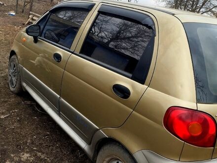 Жовтий Деу Матіз, об'ємом двигуна 1 л та пробігом 154 тис. км за 2100 $, фото 1 на Automoto.ua