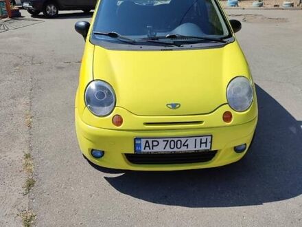 Желтый Дэу Матиз, объемом двигателя 0.8 л и пробегом 123 тыс. км за 2000 $, фото 1 на Automoto.ua