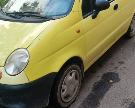Желтый Дэу Матиз, объемом двигателя 7 л и пробегом 116 тыс. км за 1400 $, фото 1 на Automoto.ua