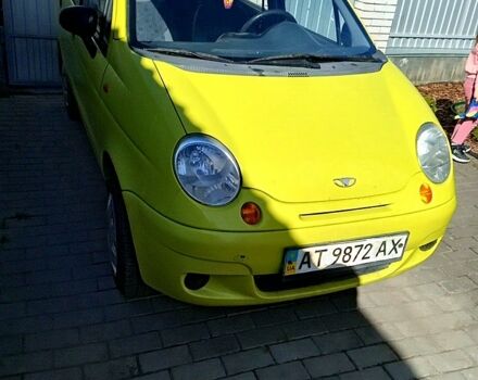 Желтый Дэу Матиз, объемом двигателя 0.8 л и пробегом 0 тыс. км за 2000 $, фото 1 на Automoto.ua