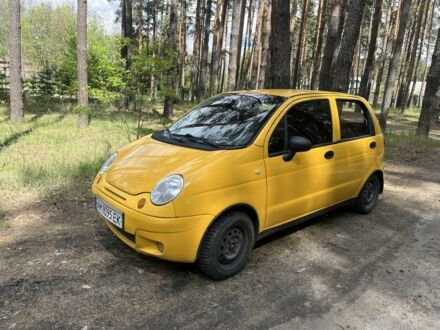 Деу Матіз 2008 у Буче на Automoto.ua Жовтий Деу Матіз, об'ємом двигуна 0.8 л та пробігом 150 тис. км за 1600 $, фото 1 на Automoto.ua