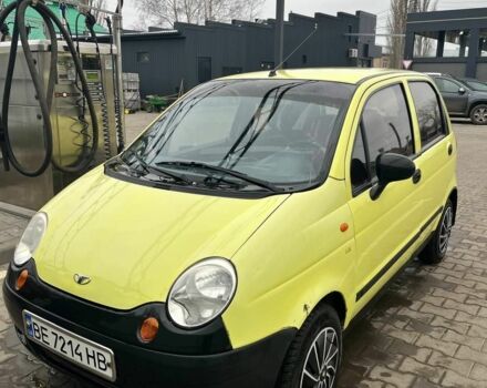Жовтий Деу Матіз, об'ємом двигуна 0.8 л та пробігом 150 тис. км за 2400 $, фото 1 на Automoto.ua