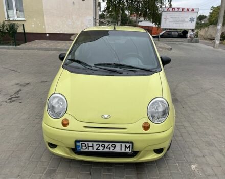 Желтый Дэу Матиз, объемом двигателя 0.8 л и пробегом 107 тыс. км за 3000 $, фото 1 на Automoto.ua